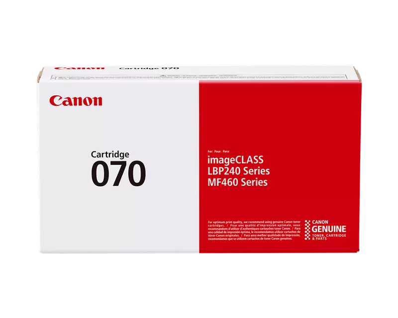 Canon 070 Black Toner Cartridge, 5639C001