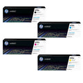 HP 410X Toner Cartridge Set 4-Pack | High-Yield | Black Cyan Magenta Yellow